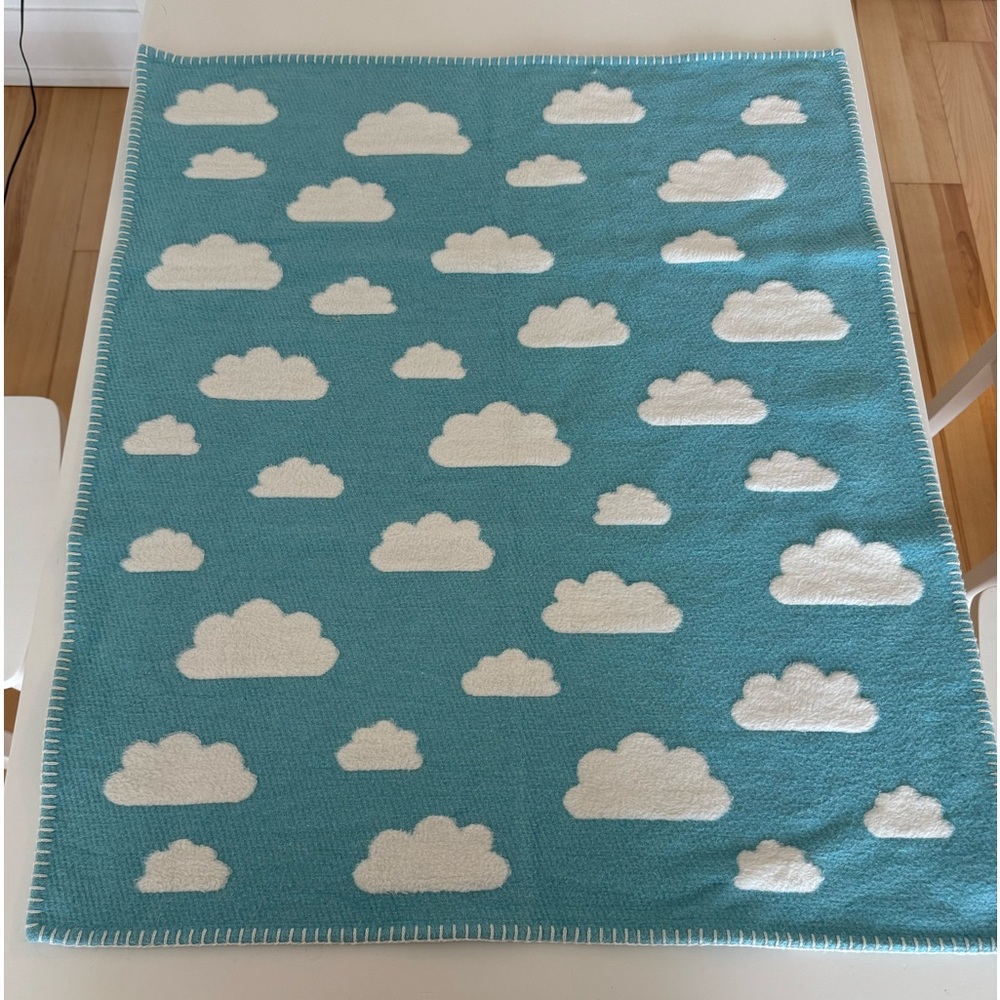 David Fussenegger Cloud Baby Blanket